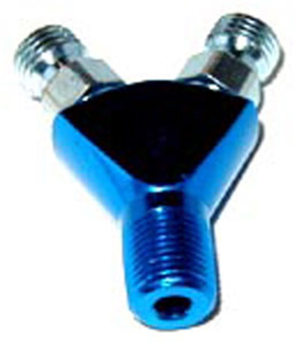 NOS 17255NOS FLARE JET Y FITTING(BLUE)
