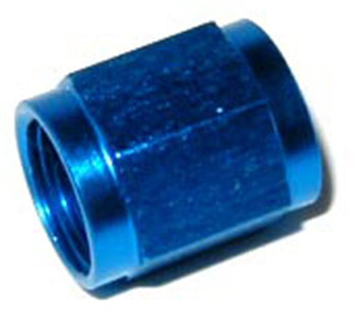 NOS 17540NOS 3AN X 1/8 TUBE NUT BLUE
