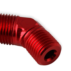 NOS 17713NOS 45 DEG. FLARE JET ADAPT RED