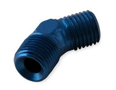NOS 17714NOS 45 DEG. FLARE JET ADAPT BLUE