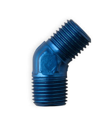 NOS 17714NOS 45 DEG. FLARE JET ADAPT BLUE