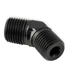 NOS 17715NOS 45 DEG. FLARE JET ADAPT BLACK