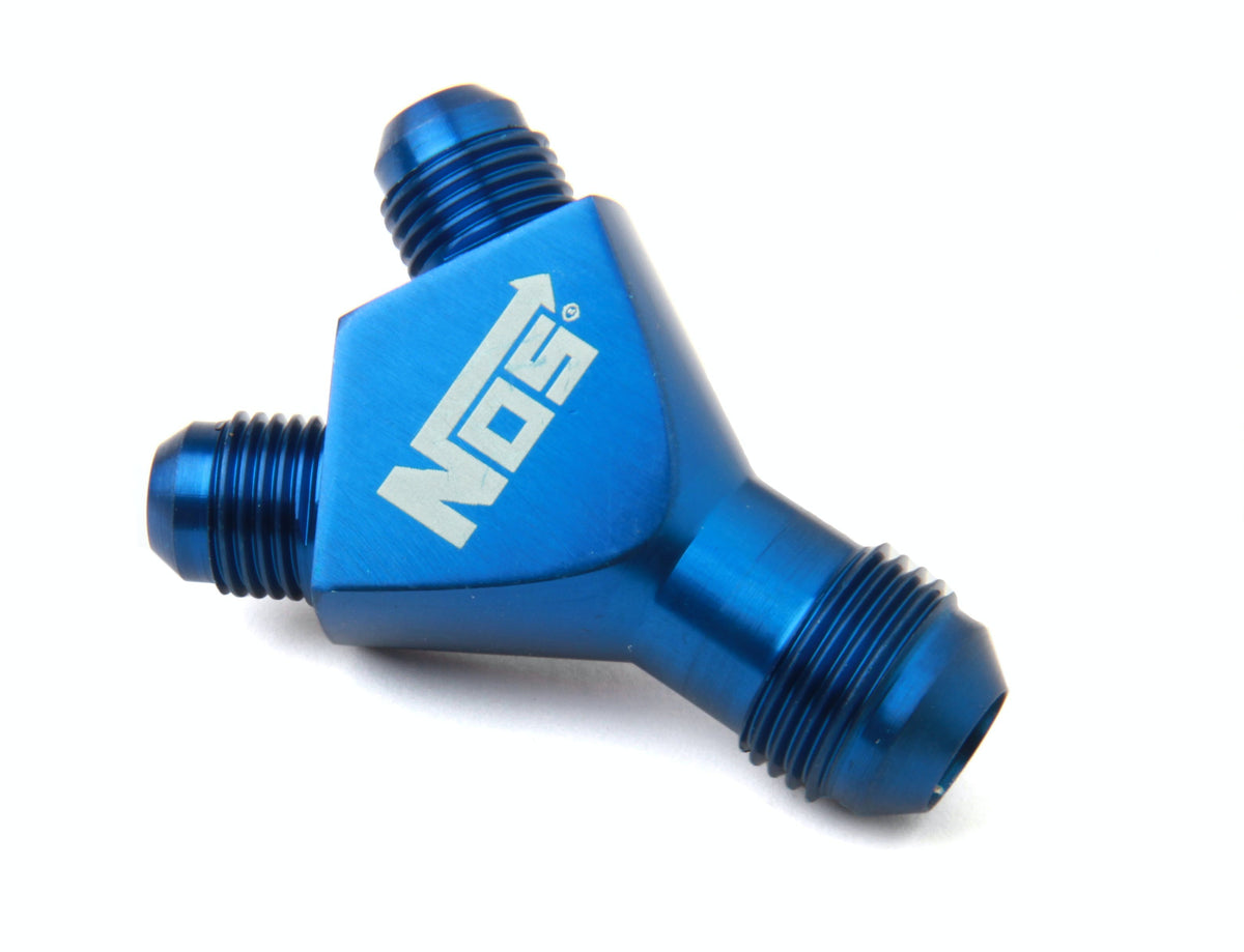 NOS 17840NOS 8-6AN Y-BLOCK (BLUE)