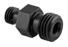 NOS 17958NOS FLARE JET ADAPTOR-1/4-28 ALUMINUM BLACK