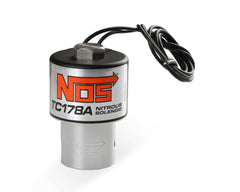 NOS 18178BNOS NITROUS SOLENOID, TC178, BLACK HOUSING