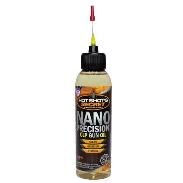Hot Shots Secret NANO PRECISION™ CLP GUN OIL - 4 OZ Needle Applicator GO4NEEDLE