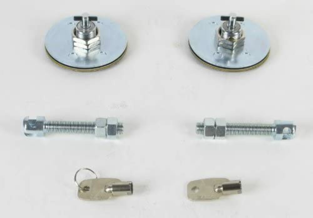 NRG Innovations Carbon Fiber Overlay Hood Pins CHL-100