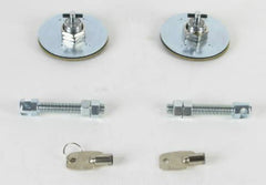 NRG Innovations Carbon Fiber Overlay Hood Pins CHL-100