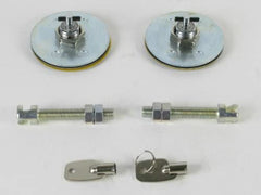 NRG Innovations Carbon Fiber Overlay Hood Pins CHL-200