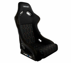 NRG Innovations FRP And Carbon Fiber Buckets Seats Singles FRP-300-MGEO-BK