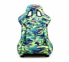 NRG Innovations FRP And Carbon Fiber Buckets Seats Singles FRP-302-GIJ