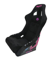 NRG Innovations FRP And Carbon Fiber Buckets Seats Singles FRP-302BK-DRGN-N