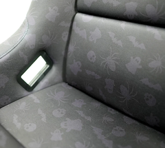 NRG Innovations FRP And Carbon Fiber Buckets Seats Singles FRP-302BK-SPOOKY