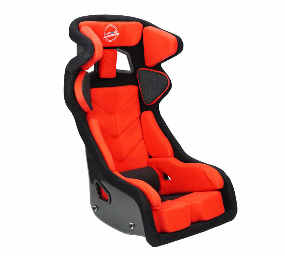 NRG Innovations FIA Competition full halo carbon seat - Medium FRP-RS700M