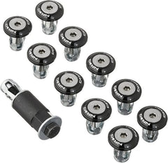 NRG Innovations Fender Washer Kits - Rivets for Plastic FW-100BK