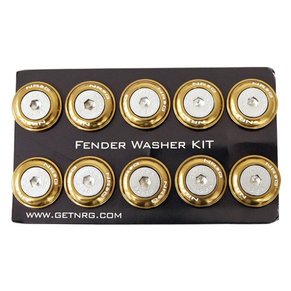 NRG Innovations Fender Washer Kits - Rivets for Metal FW-110Ti