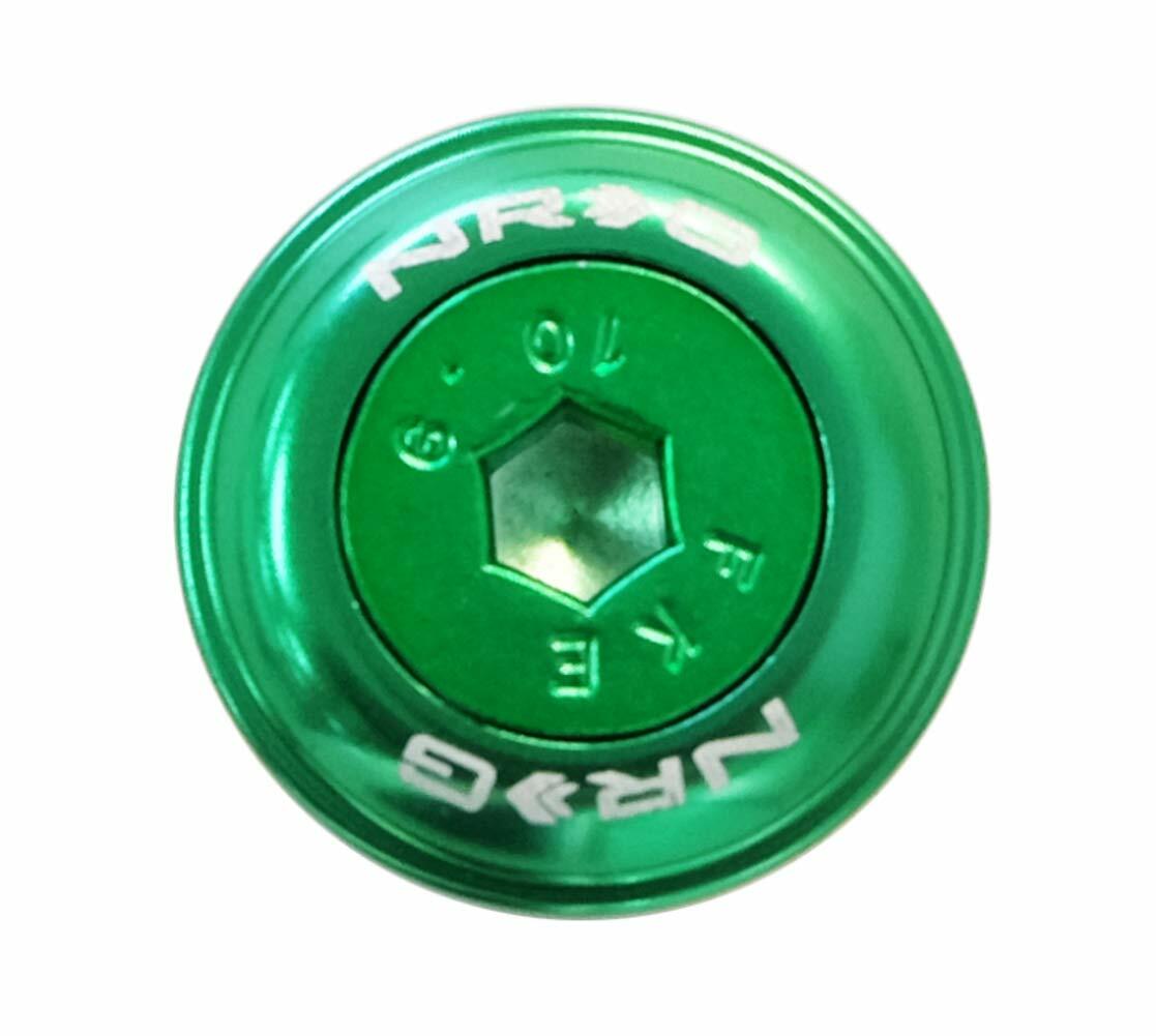NRG Innovations Fender Washer Kits with Color Matched Bolts M6 Size (Fits 10mm bolts)- Rivets for Metal FW-150GN
