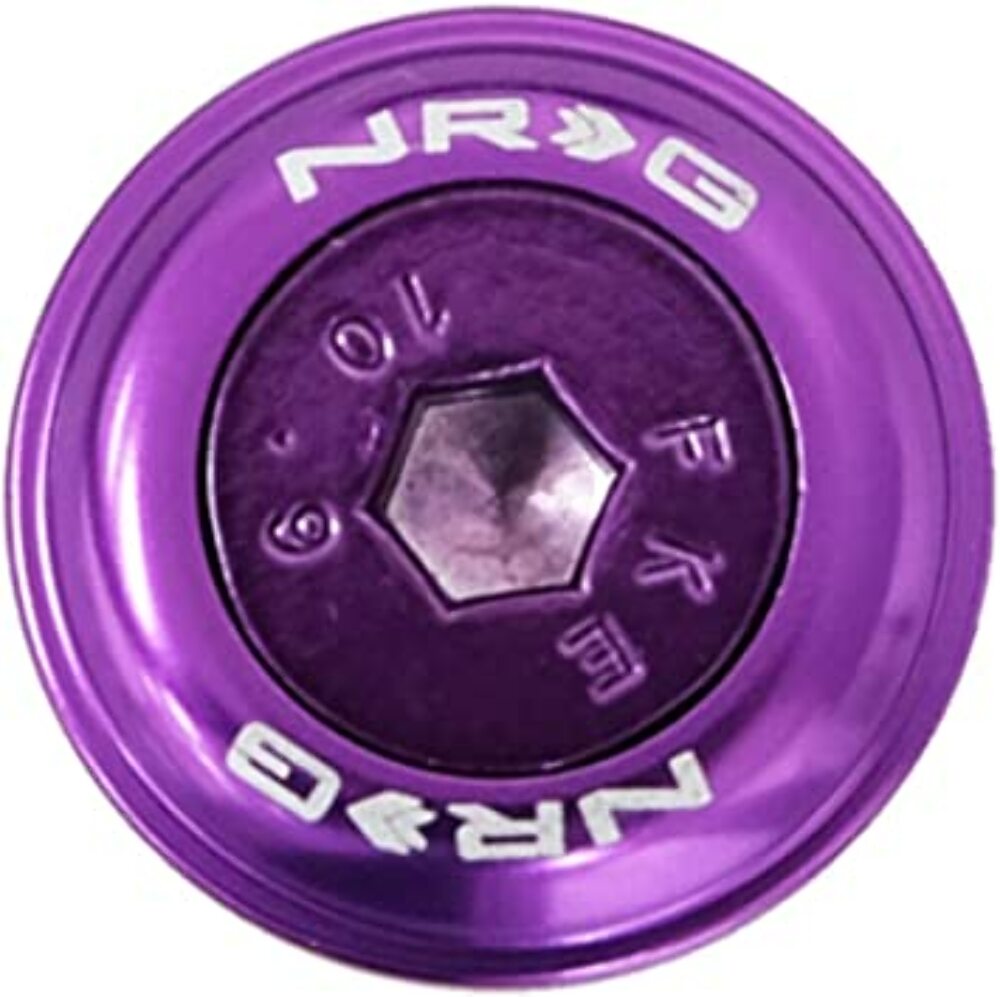 NRG Innovations Fender Washer Kits with Color Matched Bolts M6 Size (Fits 10mm bolts)- Rivets for Metal FW-150PP