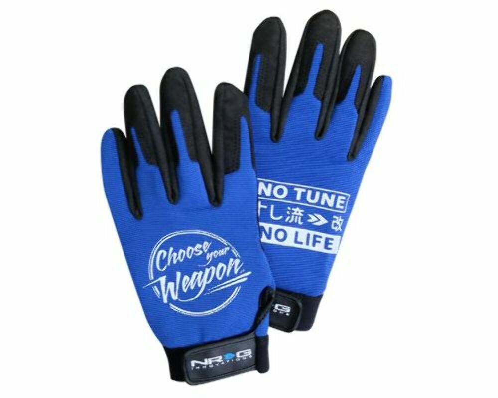NRG Innovations Mechanical Gloves GS-200BL-M