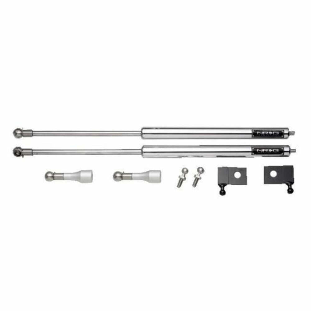 NRG Innovations Hood Damper Kit Carbon Fiber HD-150CF