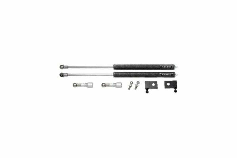 NRG Innovations Hood Damper Kit Carbon Fiber HD-200CF
