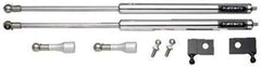 NRG Innovations Hood Damper Kit Polished HD-500