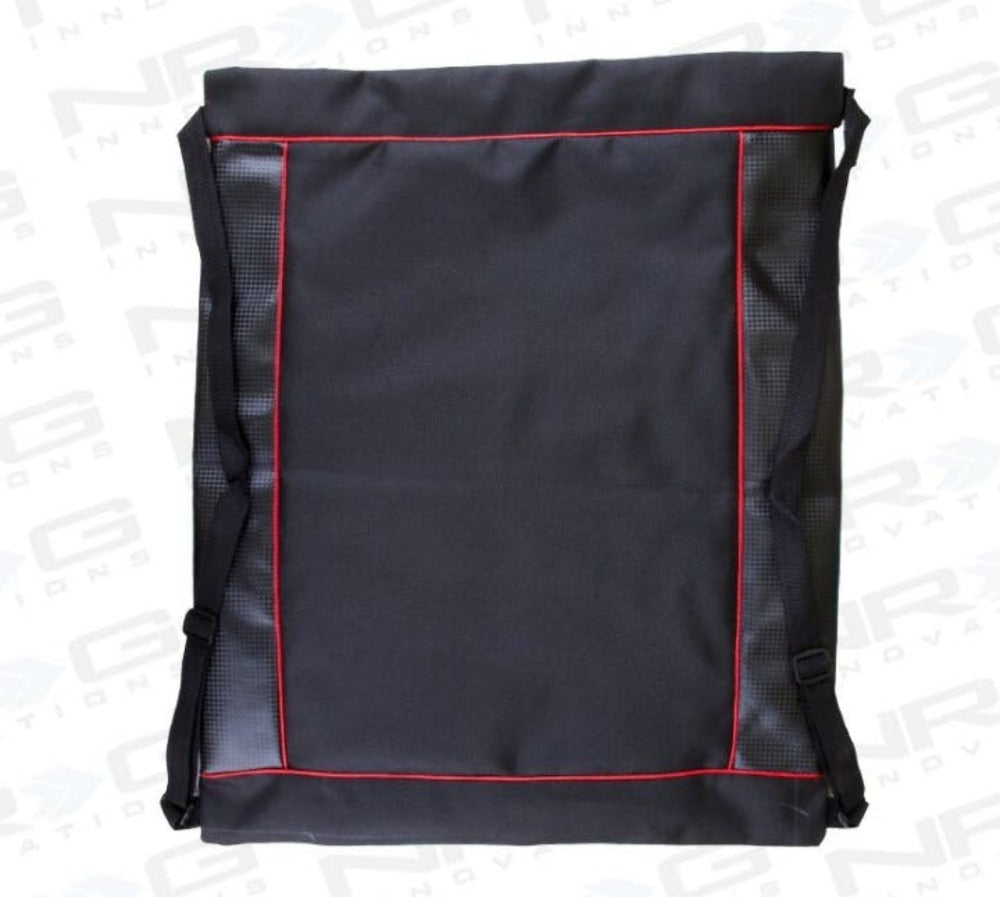 NRG Back Pack Carbon Look Accents with Red Piping NT-800