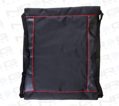NRG Back Pack Carbon Look Accents with Red Piping NT-800