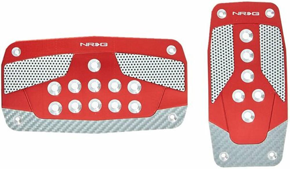 NRG Innovations Aluminum Sport Pedals PDL-450RD