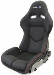 NRG Innovations FRP And Carbon Fiber Buckets Seats Singles RSC-400BK