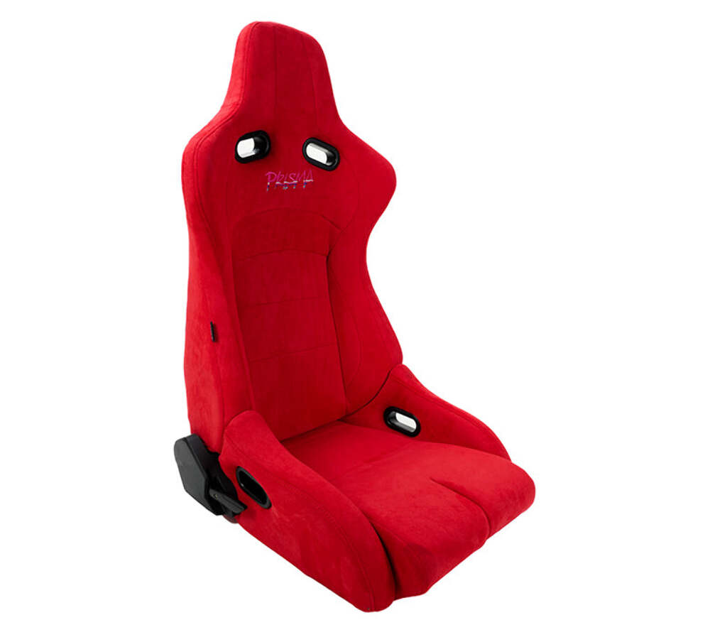 NRG Reclinable Racing Seat Prisma in Suede RSC-710L/RRD