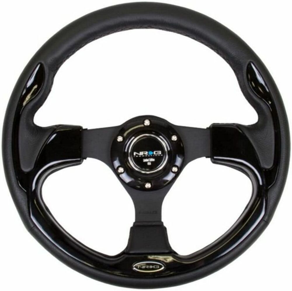 NRG Innovations Reinforced Steering Wheel RST-001BK