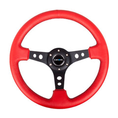 NRG Innovations Reinforced Steering Wheel RST-006RR-BS