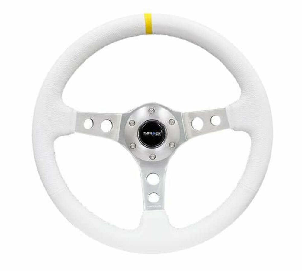 NRG Innovations Reinforced Steering Wheel RST-006WT-Y