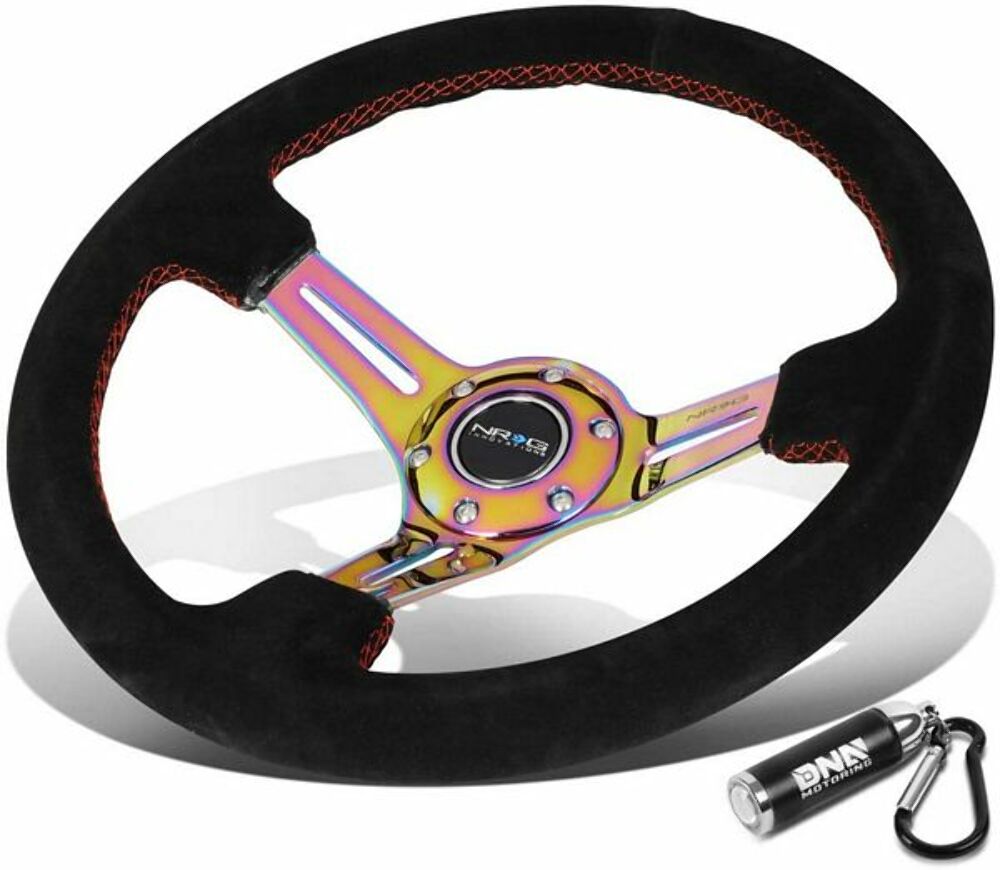 NRG Innovations Reinforced Steering Wheel RST-018S-MCRS