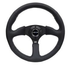 NRG Innovations 350MM 2 inch DEEP STEERING WHEEL RST-023MB-R
