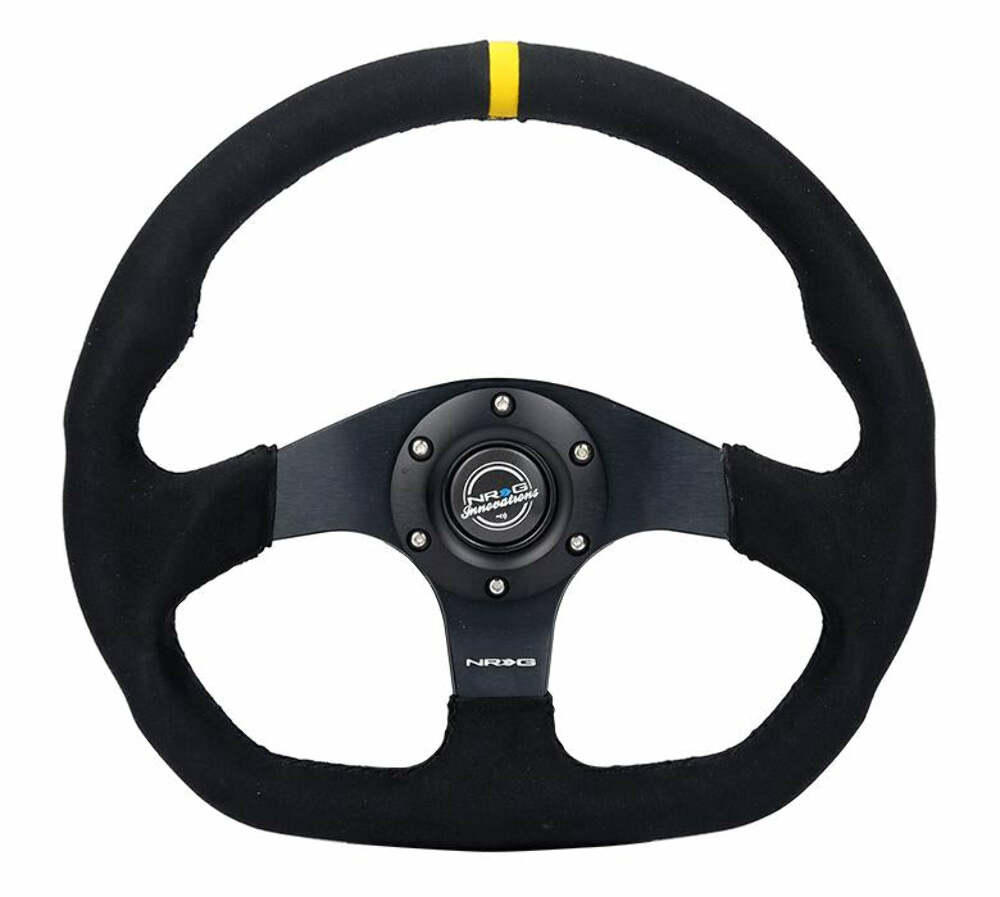 NRG Innovations Reinforced Steering Wheel RST-024MB-SA-Y