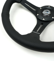 NRG Innovations Reinforced Steering Wheel RST-030PR-BK