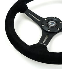NRG Innovations Reinforced Steering Wheel RST-030S-BK