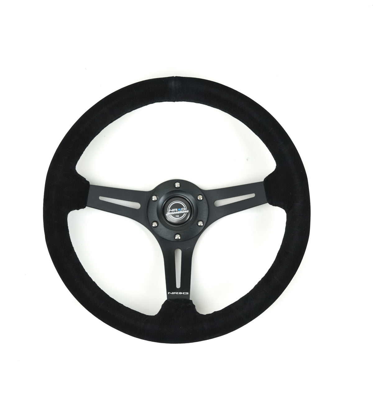 NRG Innovations Reinforced Steering Wheel RST-030S-BK