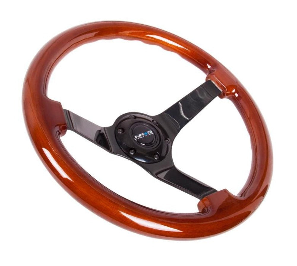 NRG Innovations Reinforced Steering Wheel RST-036BR-BK