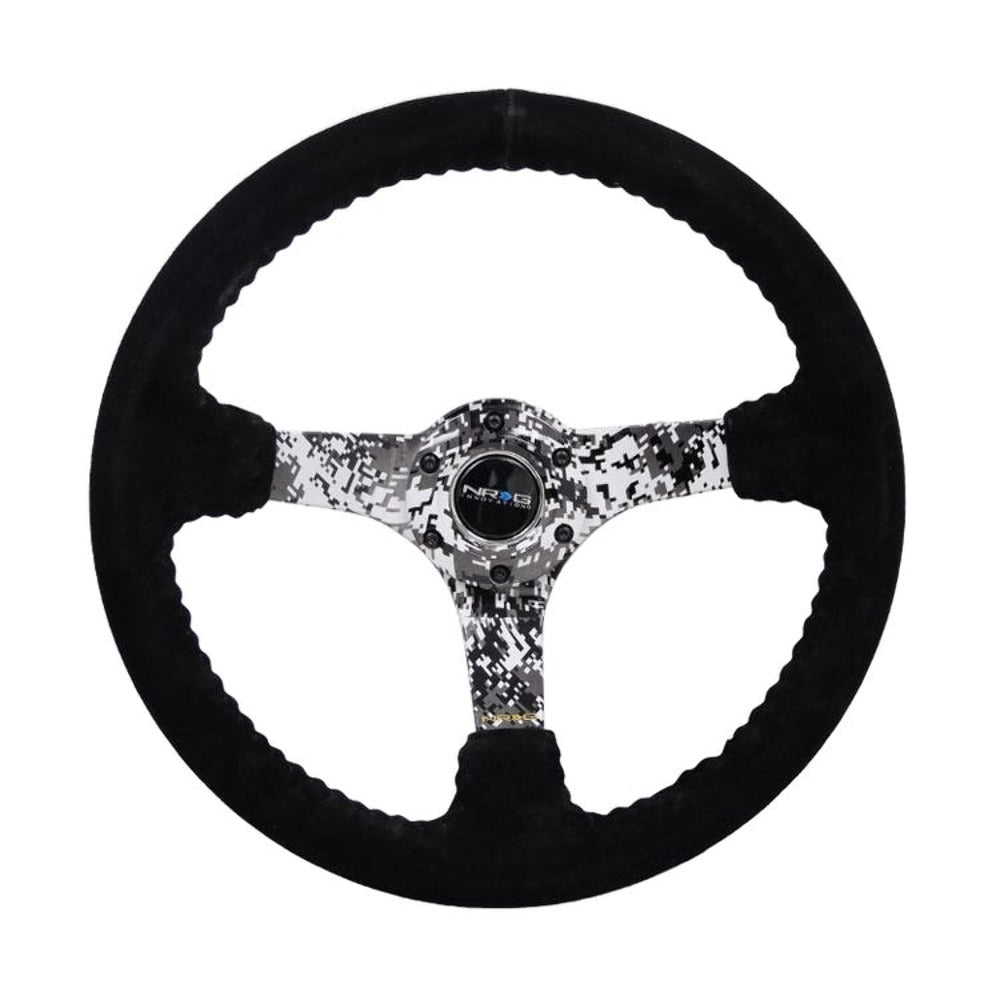 NRG Innovations Reinforced Steering Wheel RST-036DC-S
