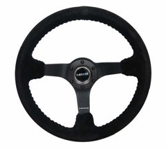 NRG Innovations Reinforced Steering Wheel RST-036MB-S-BK