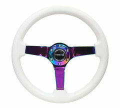 NRG Innovations Reinforced Steering Wheel RST-036WT-MC
