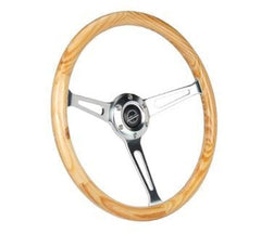 NRG Innovations 380MM CLASSIC LIGHT WOODGRAIN STEERING WHEEL