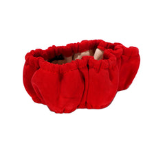 NRG Innovations Steering Wheel Cover, Red stretch micro fiber with NRG Tag  SWC-001RD