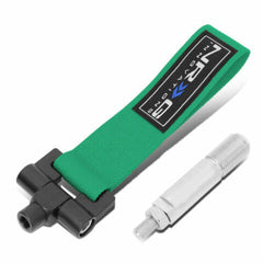 NRG Innovations Tow Straps Bolt In - Car specific TOW-120GN