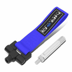 NRG Innovations Tow Straps Bolt In - Car specific TOW-121BL