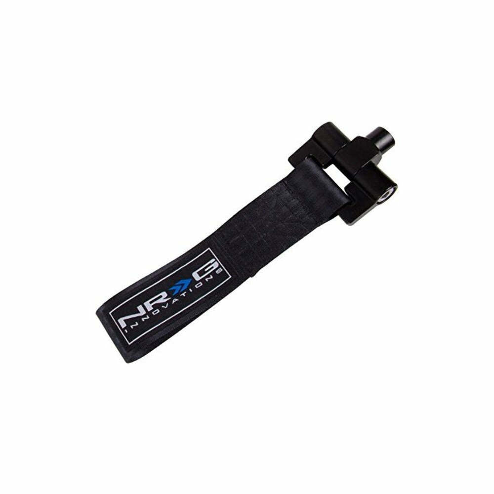 NRG Innovations Tow Straps Bolt In - Car specific TOW-122BK
