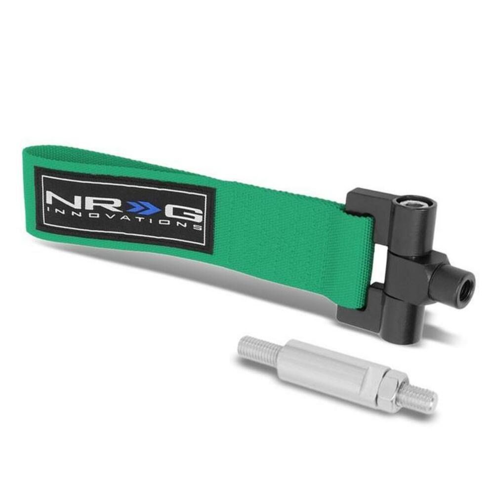 NRG Innovations Tow Straps Bolt In - Car specific TOW-130GN